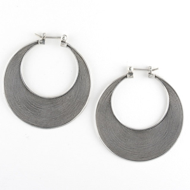 new moon crescent earrings - Portobello Lane