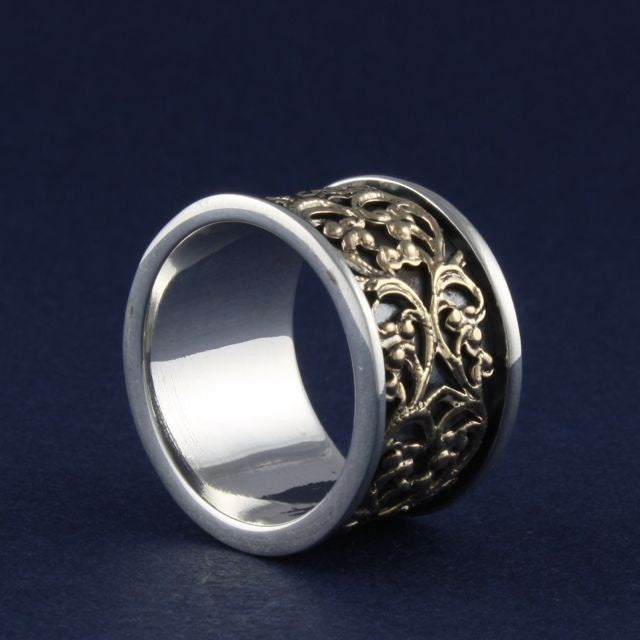 gold filigree ring - Portobello Lane