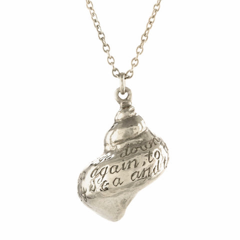 shell necklace silver - Portobello Lane