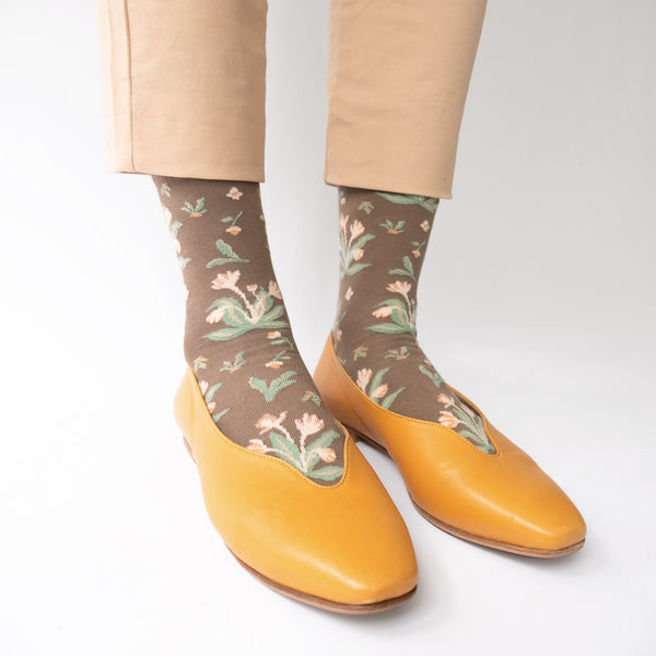 socks bouquet taupe - Portobello Lane