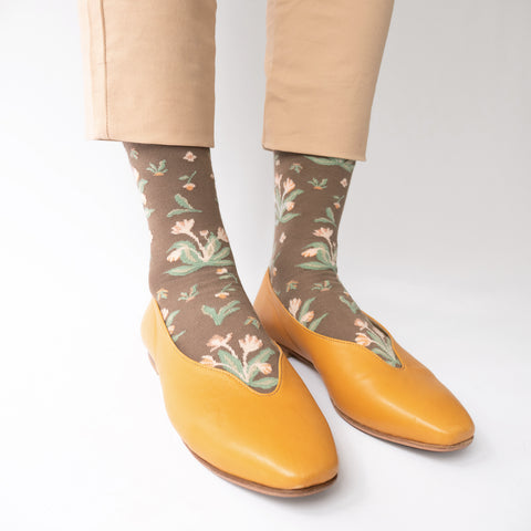 socks bouquet taupe - Portobello Lane
