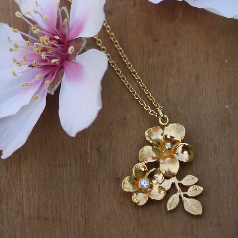 Calabrian flowers necklace - Portobello Lane