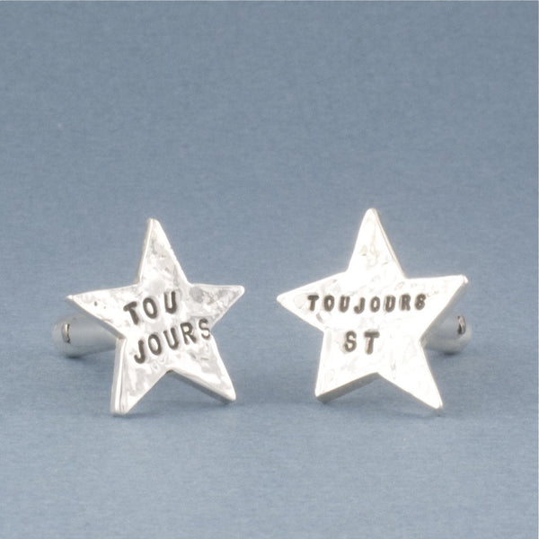 toujours étoiles cufflinks - Portobello Lane