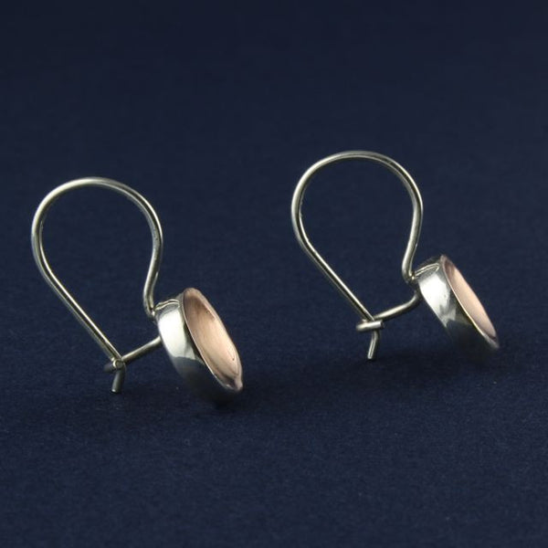 rose gold & silver earrings - Portobello Lane