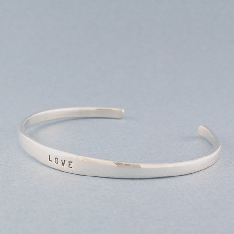 love cuff bracelet - Portobello Lane