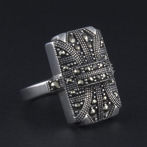 art deco ring classic - Portobello Lane