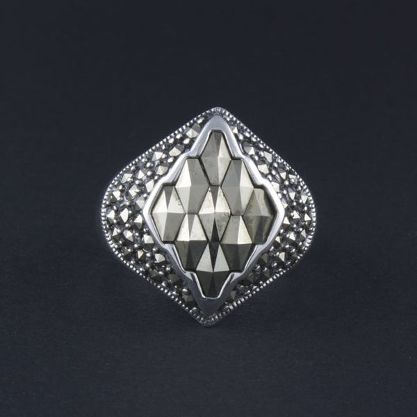 art deco ring diamond - Portobello Lane