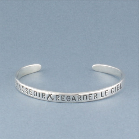 s'asseoir bracelet ouvert - Portobello Lane
