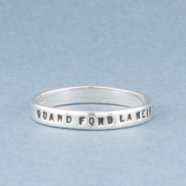 Shakespeare la neige ring - Portobello Lane