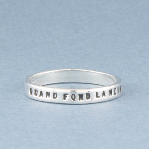 Shakespeare la neige ring - Portobello Lane