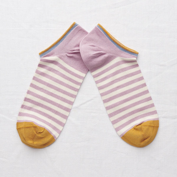 socks rosewood stripe - Portobello Lane