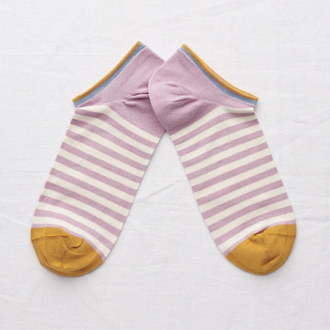 socks rosewood stripe - Portobello Lane