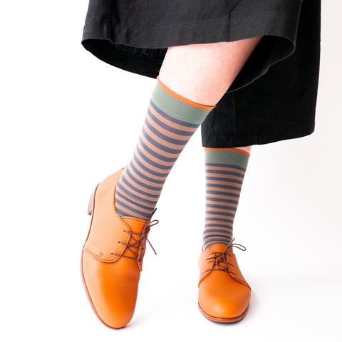 socks steel stripe - Portobello Lane